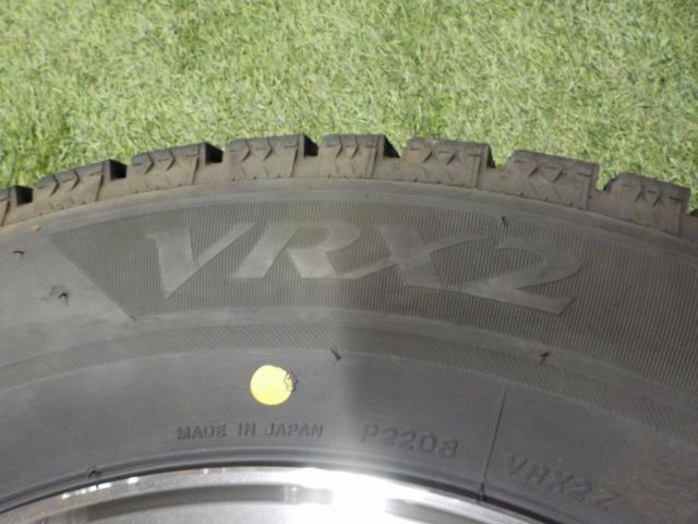 【HOT STUFF(ホットスタッフ)】Valette(ヴァレット) ANKRAY+【BRIDGESTONE】BLIZZAK VRX2 185/65R15 2024年 4本セット