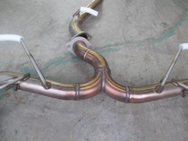 rossomodello ARMS ステンレス左右出しリアマフラー + 中間ストレートパイプ 【GR86 ZN8/BRZ ZD8】