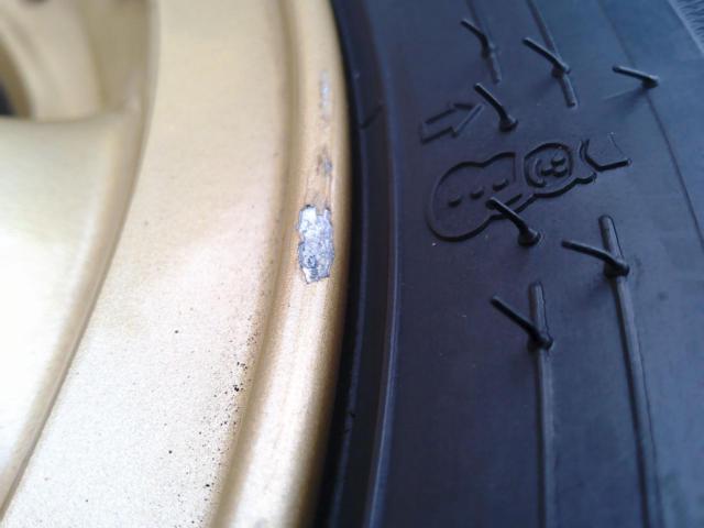 【スバル純正】 インプレッサWRXSTI GC8 前期純正ホイール  +GOODYEAR ICENAVI7  205/60R16 4本