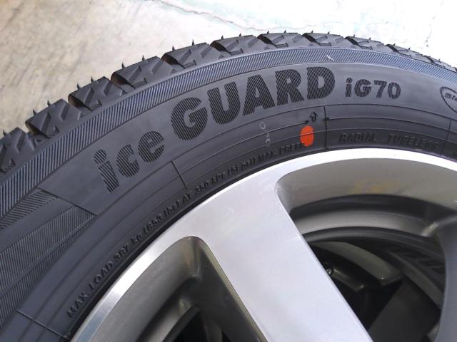 【ホンダ純正】ホンダ純正  N-ONE 純正ホイール+YOKOHAMA iceGUARD iG70