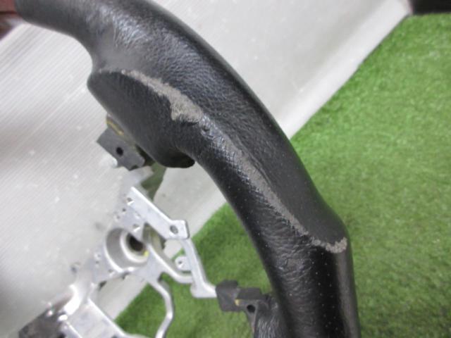 【メーカー不明】 ハイエース ウッドコンビステアリング