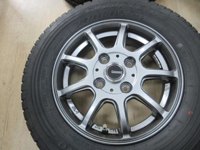HOT STUFF(ホットスタッフ) G.speed G-01 + GOODYEAR(グッドイヤー) CARGO PRO