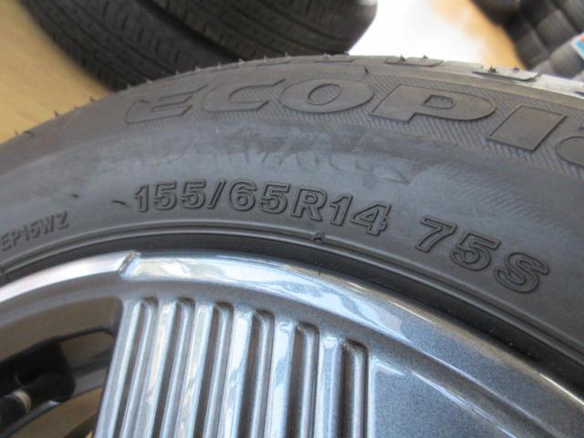 【日産純正】サクラ 純正ホイール + 【BRIDGESTONE】 ECOPIA EP150