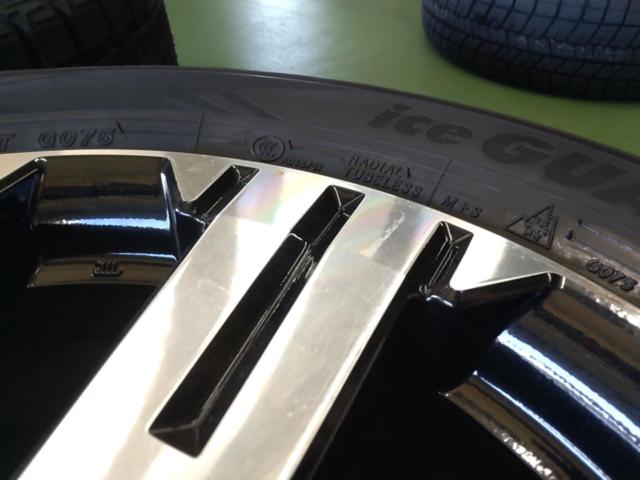 MITSUBISHI デリカD:5純正ホイール  + YOKOHAMA iceGUARD G075