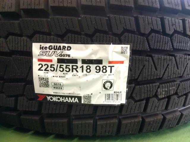 MITSUBISHI デリカD:5純正ホイール  + YOKOHAMA iceGUARD G075