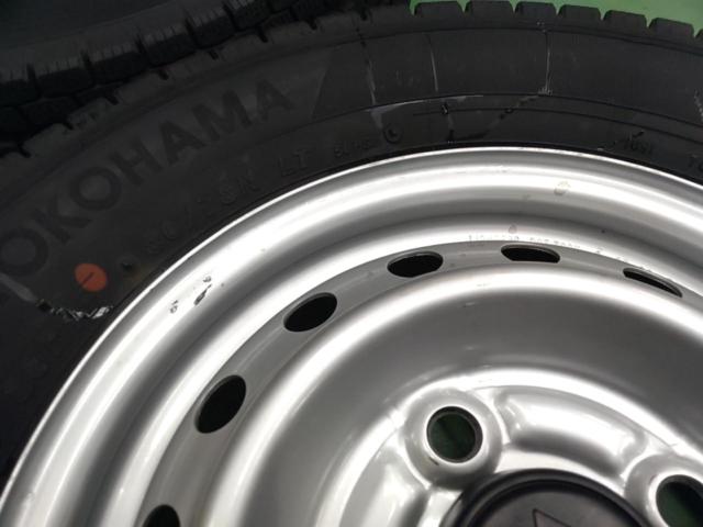 SUZUKI キャリィ純正スチール + YOKOHAMA iceGUARD iG91