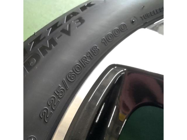 【SUBARU】 BT系レガシィアウトバック純正 + 【BRIDGESTONE】BLIZZAK DM-V3 (Z09379)