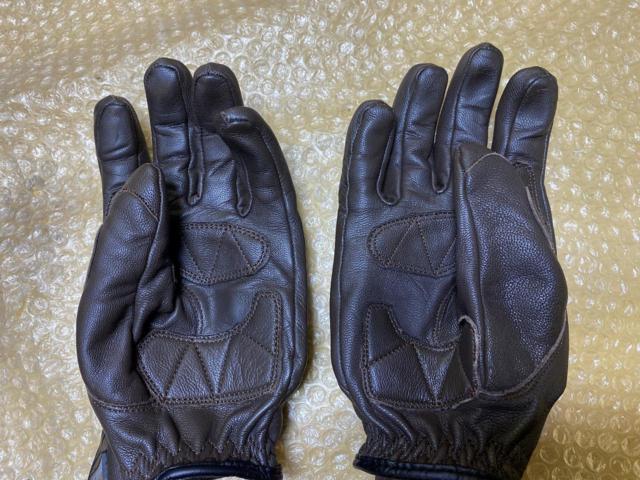 DAYTONA  レザーグローブ 茶色 Mサイズ 