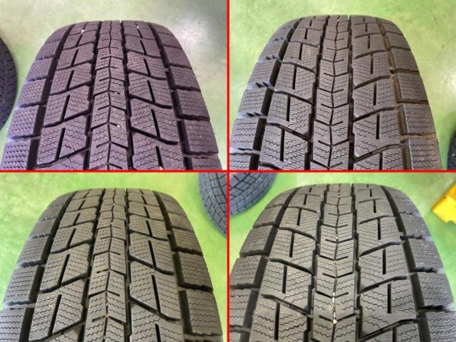 MARUKA SERVICE】 MID WHEELS WO-7+【DUNLOP】WINTERMAXX SJ8+ 265 