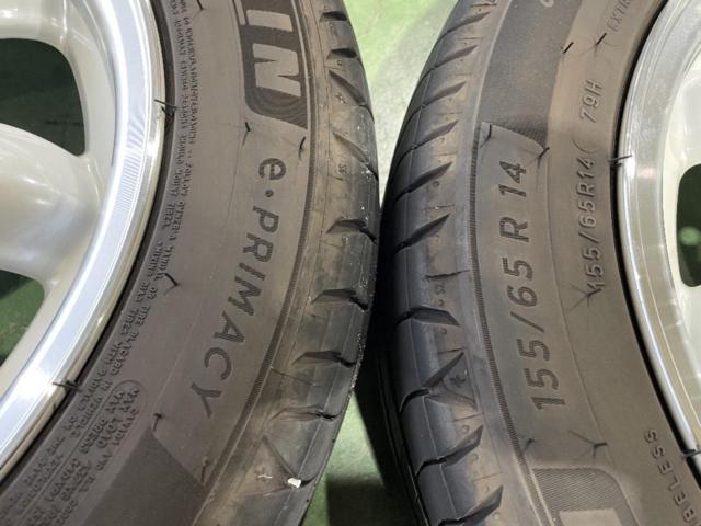 【HOT STUFF(ホットスタッフ)】LaLa Palm(ララパーム) CUP+【MICHELIN】e PRIMACY 155/65R14 2024年