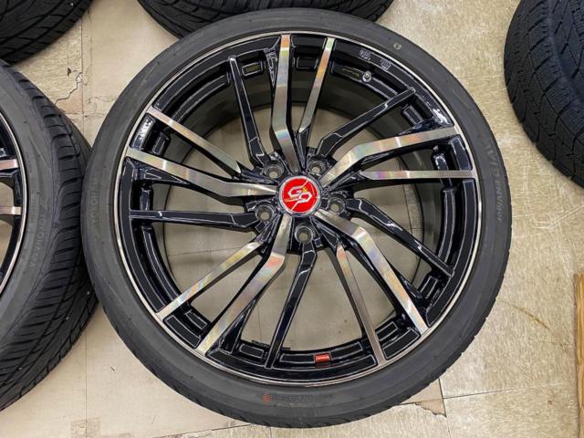 【Lehrmeister】PREMIX Dolche 3x5 ドルチェ アルミホイール+【YOKOHAMA】AVID ENVigor 225/35R19 オススメ車種☆ノア/VOXY/ステップワゴン☆