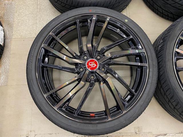 【Lehrmeister】PREMIX Dolche 3x5 ドルチェ アルミホイール+【YOKOHAMA】AVID ENVigor 225/35R19 オススメ車種☆ノア/VOXY/ステップワゴン☆