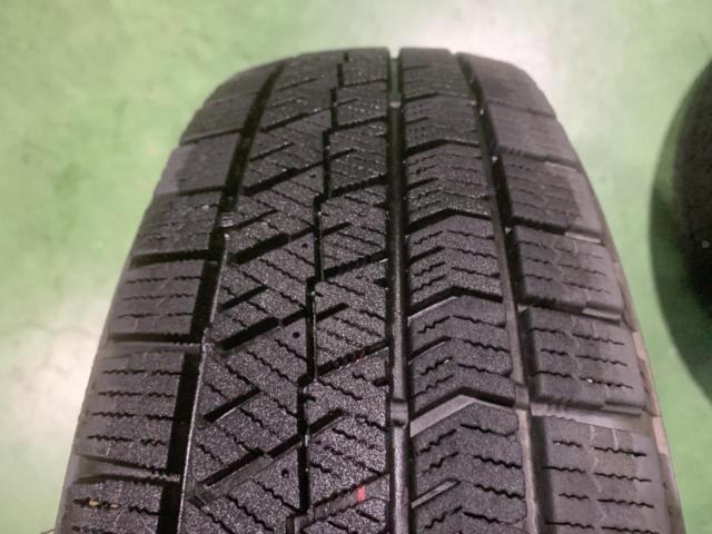 【スズキ純正】 アルミホイール+【BRIDGESTONE】BLIZZAK VRX2 155/65R14 オススメ車種☆ワゴンR/アルト/スペーシア☆