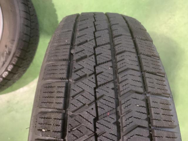 【スズキ純正】 アルミホイール+【BRIDGESTONE】BLIZZAK VRX2 155/65R14 オススメ車種☆ワゴンR/アルト/スペーシア☆