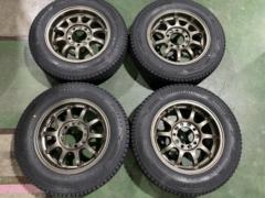 【5ZIGEN】 Jx4R アルミホイール+【BRIDGESTONE】BLIZZAK DM-V3 175/80R16 オススメ車種☆ジムニー☆