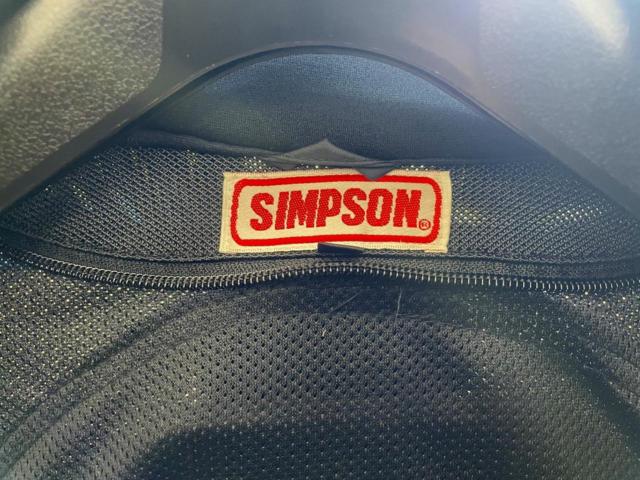 【SIMPSON】メッシュジャケット Mサイズ ブラック