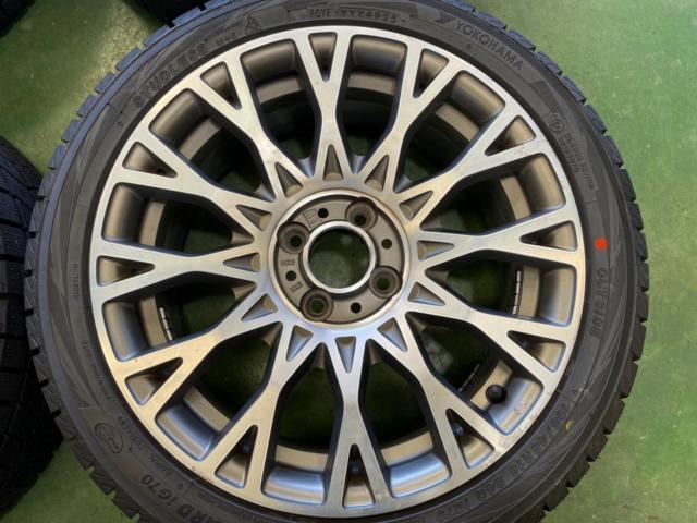 【輸入車純正】 フィアット 500 バイグッチ 純正 オプション キャップ欠品+【YOKOHAMA】IceGuard IG70  195/45R16 2025年 