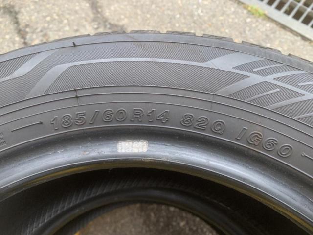 【YOKOHAMA】iceGUARD iG60 185/60R14 2本セット