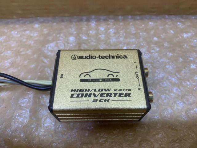 【audio-technica】HIGH/LOW CONVERTER AT-HLC110