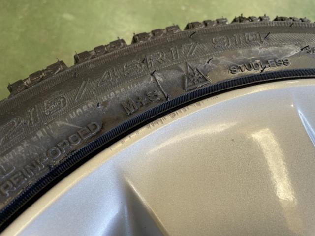 トヨタ 30系プリウス Sツーリング純正 + NANKANG(ナンカン) AW-1 215/45R17 2026年製★タイヤは新品!