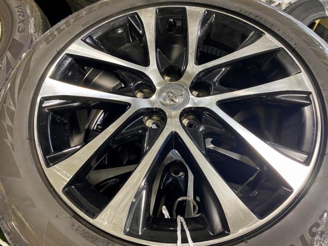 トヨタ 50系エスティマ純正 + BRIDGESTONE(ブリヂストン) BLIZZAK VRX2 225/50R18 2025年製★ミゾたっぷり!C-HRにも
