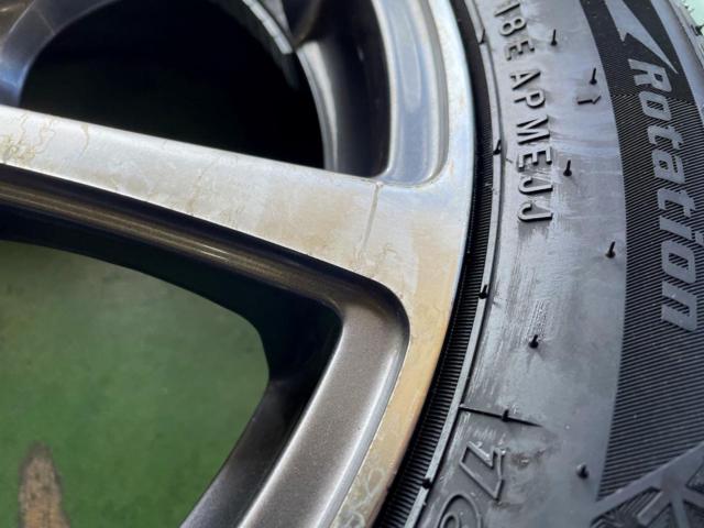 スポークアルミ ポリッシュ + NEXEN(ネクセン) WINGUARD ice3 165/60R15 2026年製★タイヤは新品!ハスラー/kei/キャストアクティバなど
