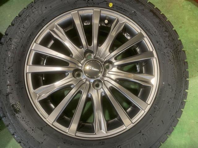 TOPY SIBILLA NEXT+ GOODYEAR(グッドイヤー)ICE NAVI 7 185/65R15 25年製★タイヤは新品!PK系アクア/フィットクロスター/デミオ/マツダ2/ノート