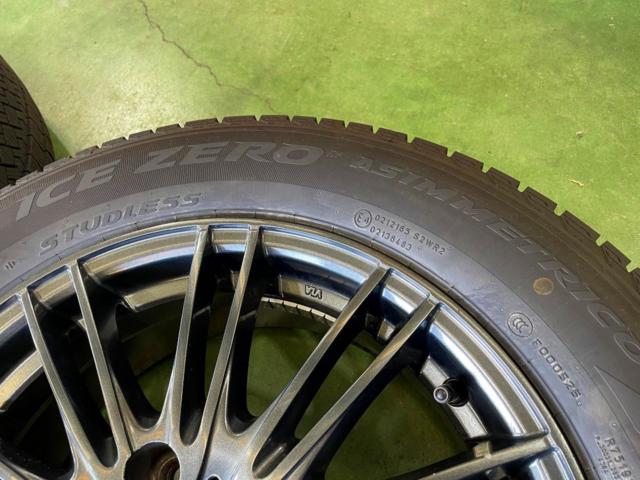 weds VELVA AGUDO + PIRELLI(ピレリ) ICE ZERO ASIMMETRICO 205/65R16 2024年製★ミゾたっぷり!ヤリスクロス/C28セレナ/ティアナなど