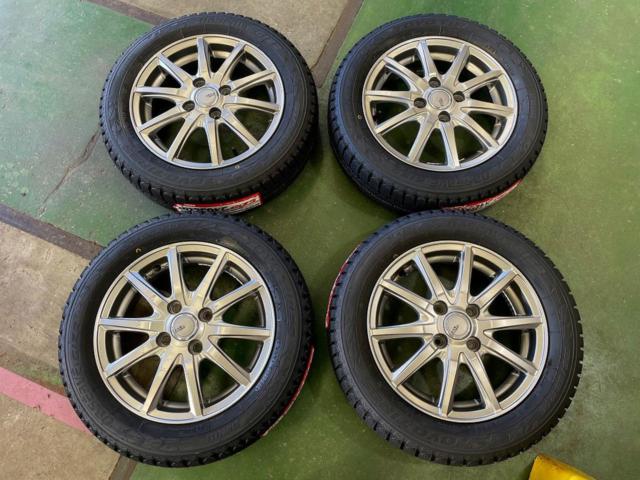 TOPY SIBILLA NEXT GS-5 + TOYO(トーヨー) OBSERVE GIZ2 155/65R14 2025年製★タイヤは新品!