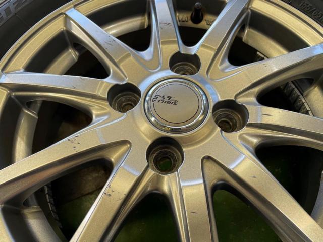 TOPY SIBILLA NEXT GS-5 + TOYO(トーヨー) OBSERVE GIZ2 155/65R14 2025年製★タイヤは新品!