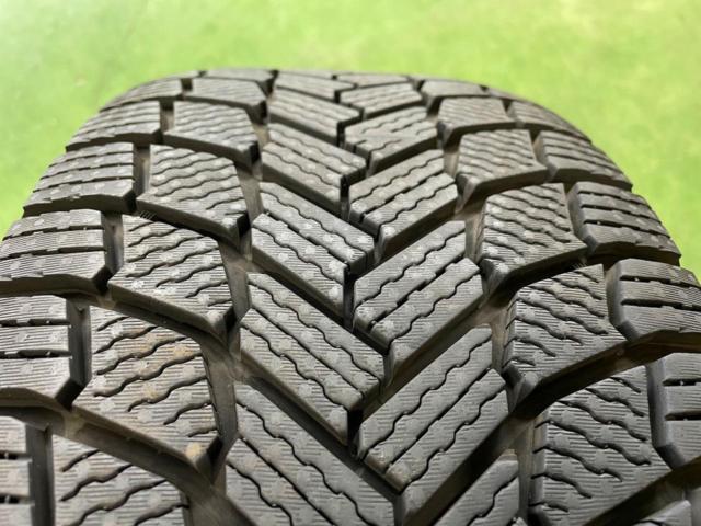 三菱 デリカD:5 後期 純正 + MICHELIN(ミシュラン) X-ICE SNOW 225/55R18 2025年製★ミゾたっぷり!エクリプスクロス/旧年式アウトランダーにも
