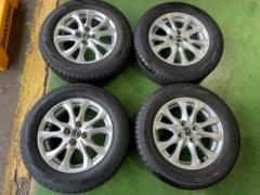 マツダ デミオ純正アルミ + YOKOHAMA(ヨコハマ) IceGuard IG70 185/65R15 2022年製★ミゾたっぷり!マツダ2にも