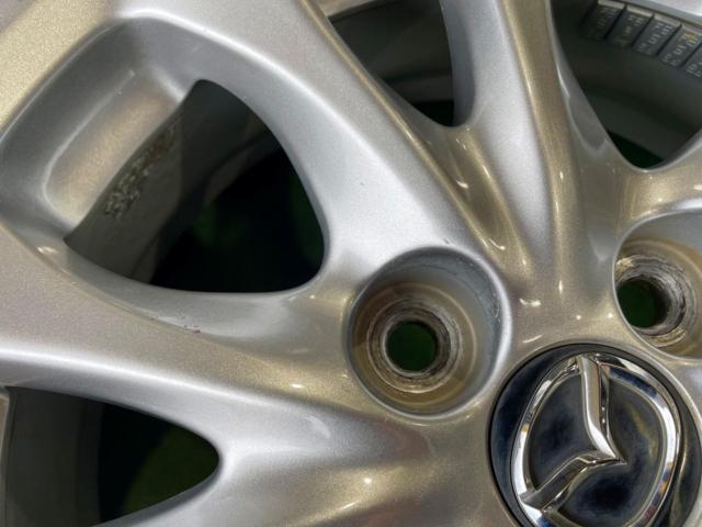 マツダ デミオ純正アルミ + YOKOHAMA(ヨコハマ) IceGuard IG70 185/65R15 2022年製★ミゾたっぷり!マツダ2にも