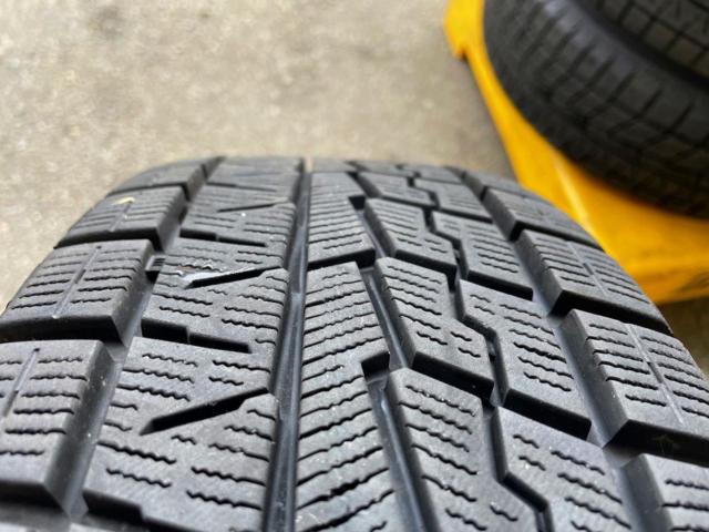 マツダ デミオ純正アルミ + YOKOHAMA(ヨコハマ) IceGuard IG70 185/65R15 2022年製★ミゾたっぷり!マツダ2にも