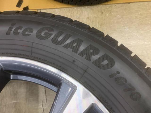 日産 T32 エクストレイル 後期 純正 + YOKOHAMA(ヨコハマ) IceGuard IG70 225/60R18 2024年製