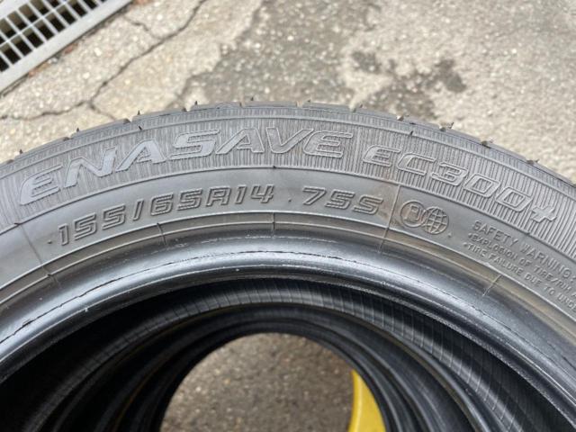 DUNLOP(ダンロップ) ENASAVE EC300+ 155/65R14 2025年製 4本
