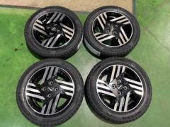 88日産 B4#系デイズ ハイウェイスターX純正アルミ+ NEXEN(ネクセン) WINGUARD ice2 155/65R14 25年製★タイヤは新品!現行ルークス/デイズルークスにも