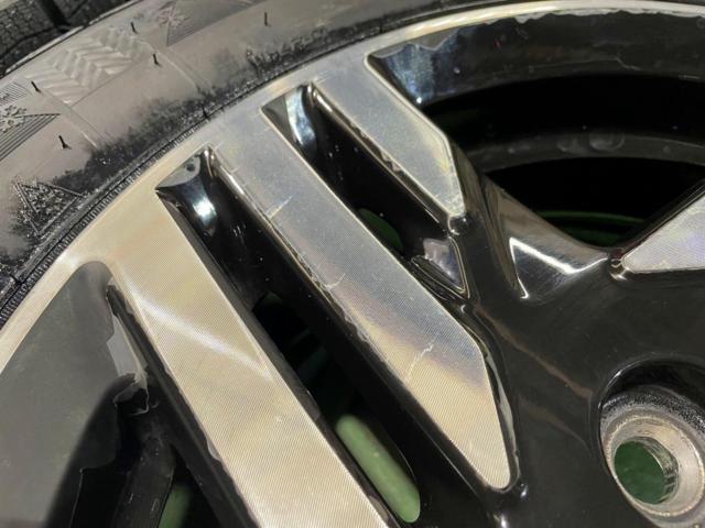 88日産 B4#系デイズ ハイウェイスターX純正アルミ+ NEXEN(ネクセン) WINGUARD ice2 155/65R14 25年製★タイヤは新品!現行ルークス/デイズルークスにも