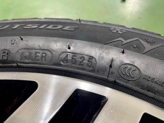 88日産 B4#系デイズ ハイウェイスターX純正アルミ+ NEXEN(ネクセン) WINGUARD ice2 155/65R14 25年製★タイヤは新品!現行ルークス/デイズルークスにも