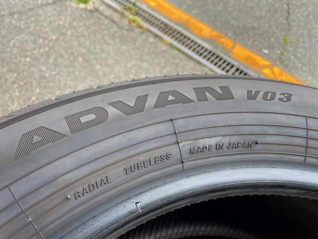 YOKOHAMA(ヨコハマ) ADVAN V03 225/60R18 2025年製 4本