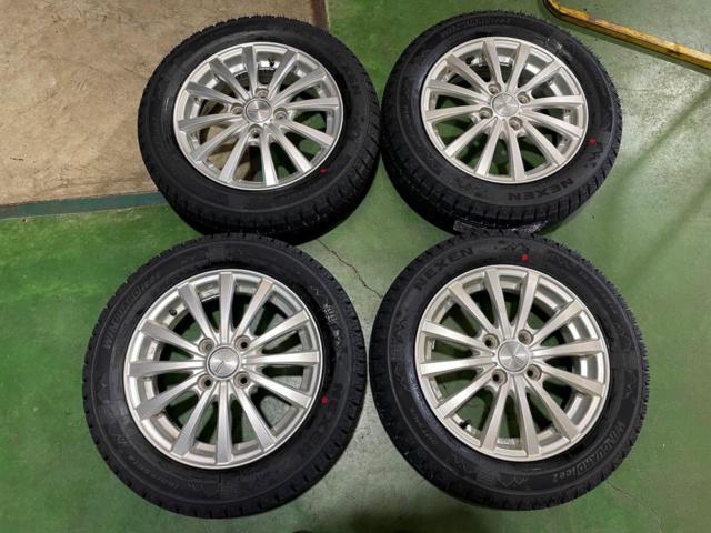 88 WEZEN  + NEXEN(ネクセン) WINGUARD ice2 165/65R14 2026年製★タイヤは新品!ハスラー/キャストアクティバなど