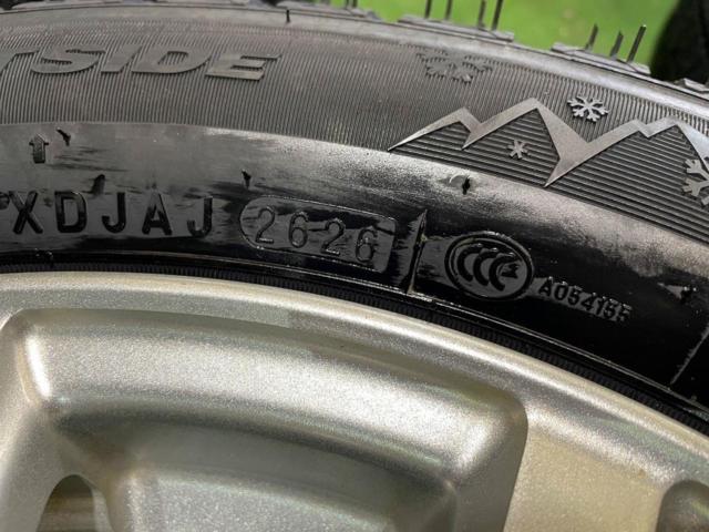 88 WEZEN  + NEXEN(ネクセン) WINGUARD ice2 165/65R14 2026年製★タイヤは新品!ハスラー/キャストアクティバなど