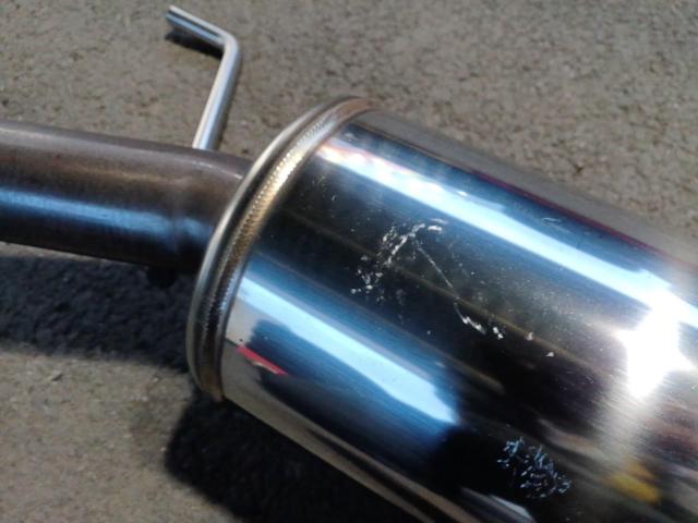 Unknown Manufacturer
Dual muffler
+
SUZUKI (Suzuki)
DA64W
Every Wagon genuine catalytic converter