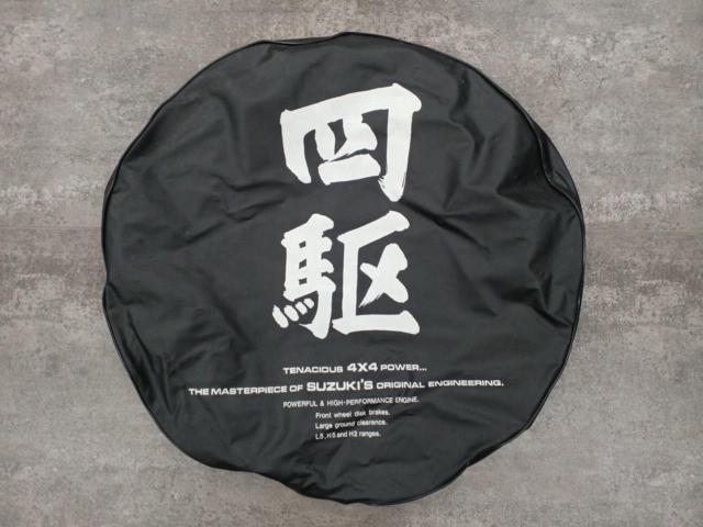 SUZUKI(スズキ) ジムニー純正オプションスペアタイヤカバー(四駆ロゴ)