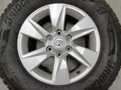 TOYOTA(トヨタ) 150 ランドクルーザープラド後期純正ホイール + BRIDGESTONE BLIZZAK DM-V3