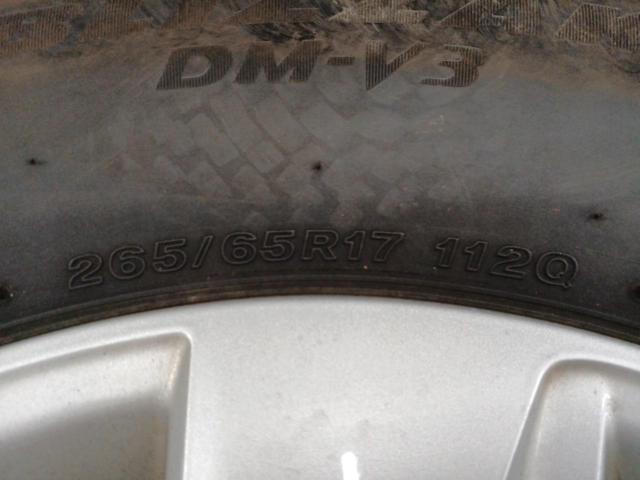 TOYOTA(トヨタ) 150 ランドクルーザープラド後期純正ホイール + BRIDGESTONE BLIZZAK DM-V3