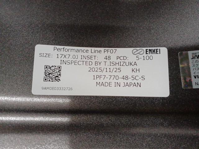ENKEI PerformanceLine PF07 + KENDA KR20