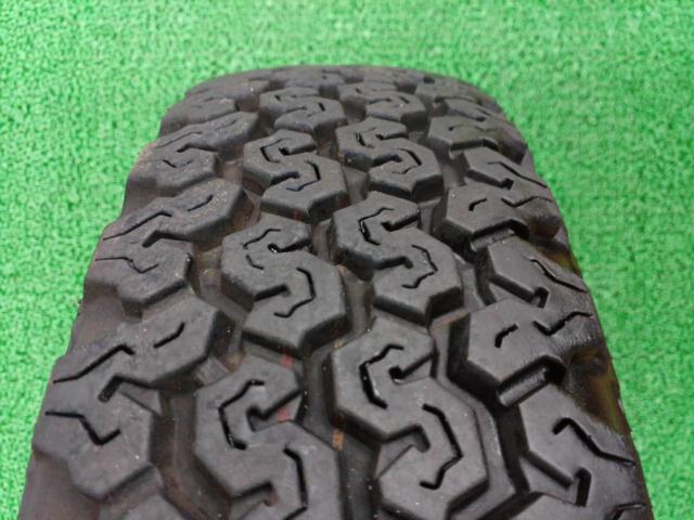メーカー不明 10本スポークホイール + BRIDGESTONE RD-604 STEEL※残り溝違い※