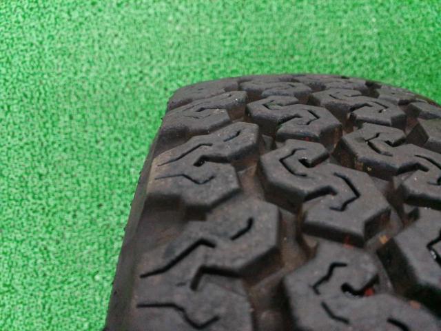 メーカー不明 10本スポークホイール + BRIDGESTONE RD-604 STEEL※残り溝違い※