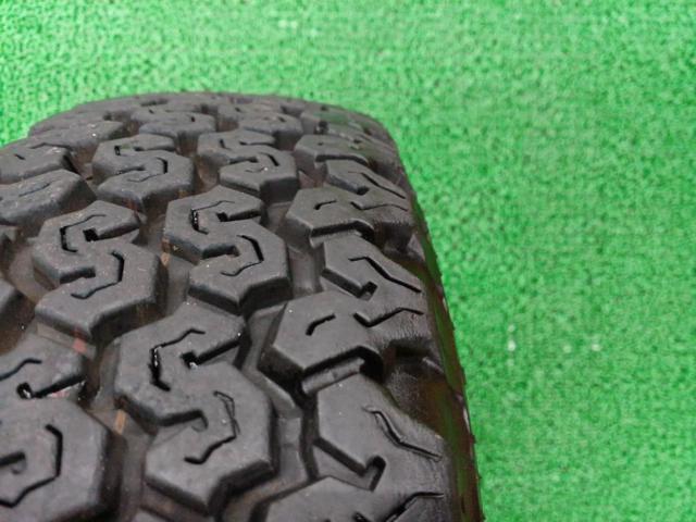 メーカー不明 10本スポークホイール + BRIDGESTONE RD-604 STEEL※残り溝違い※